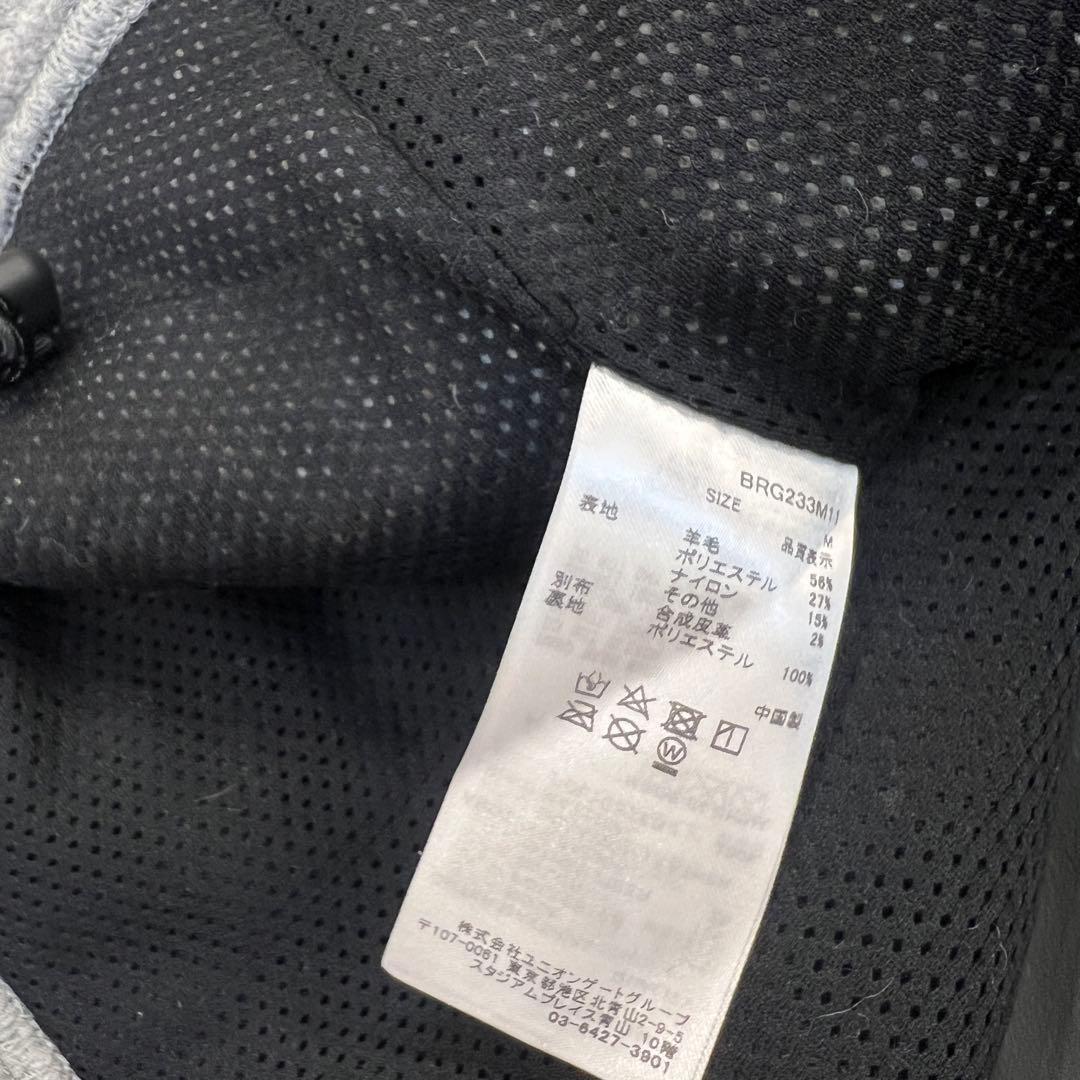 新品　BRIEFING SH MS WOOL BOA BLOUSON グレーM