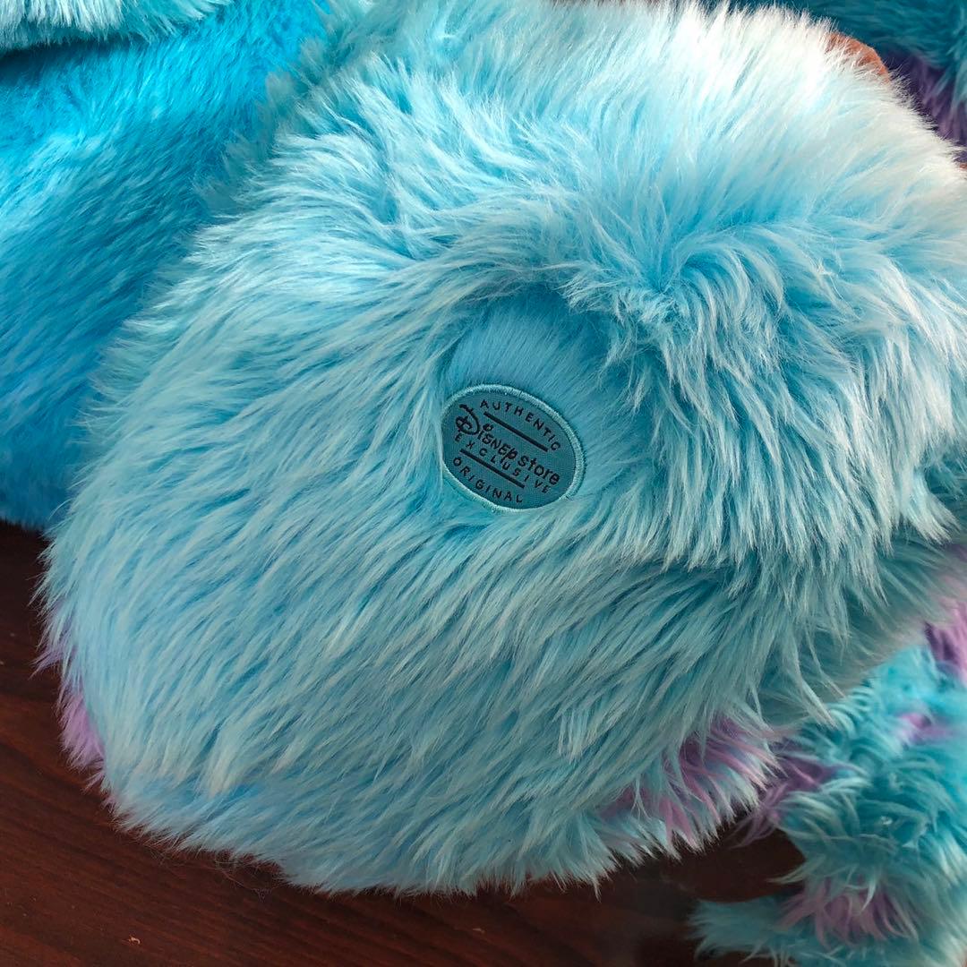 米国　ディズニーランド　モンスターズインク　サリー　特大ぬいぐるみ