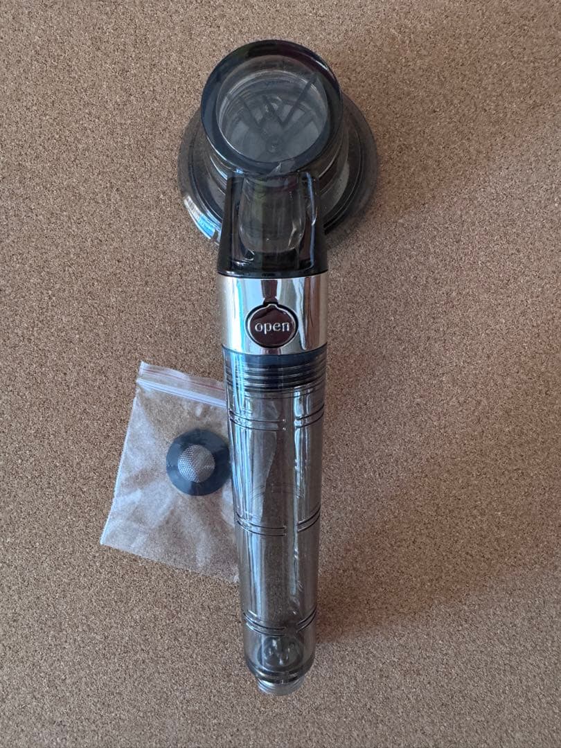 【新品未使用】ワールドレップ　シャワーヘッド　アースボール付き