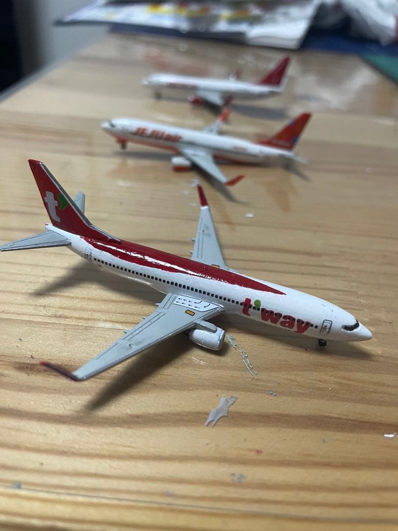 いっしー737-800韓国LCC3機と貨物機カリッタ航空B77F