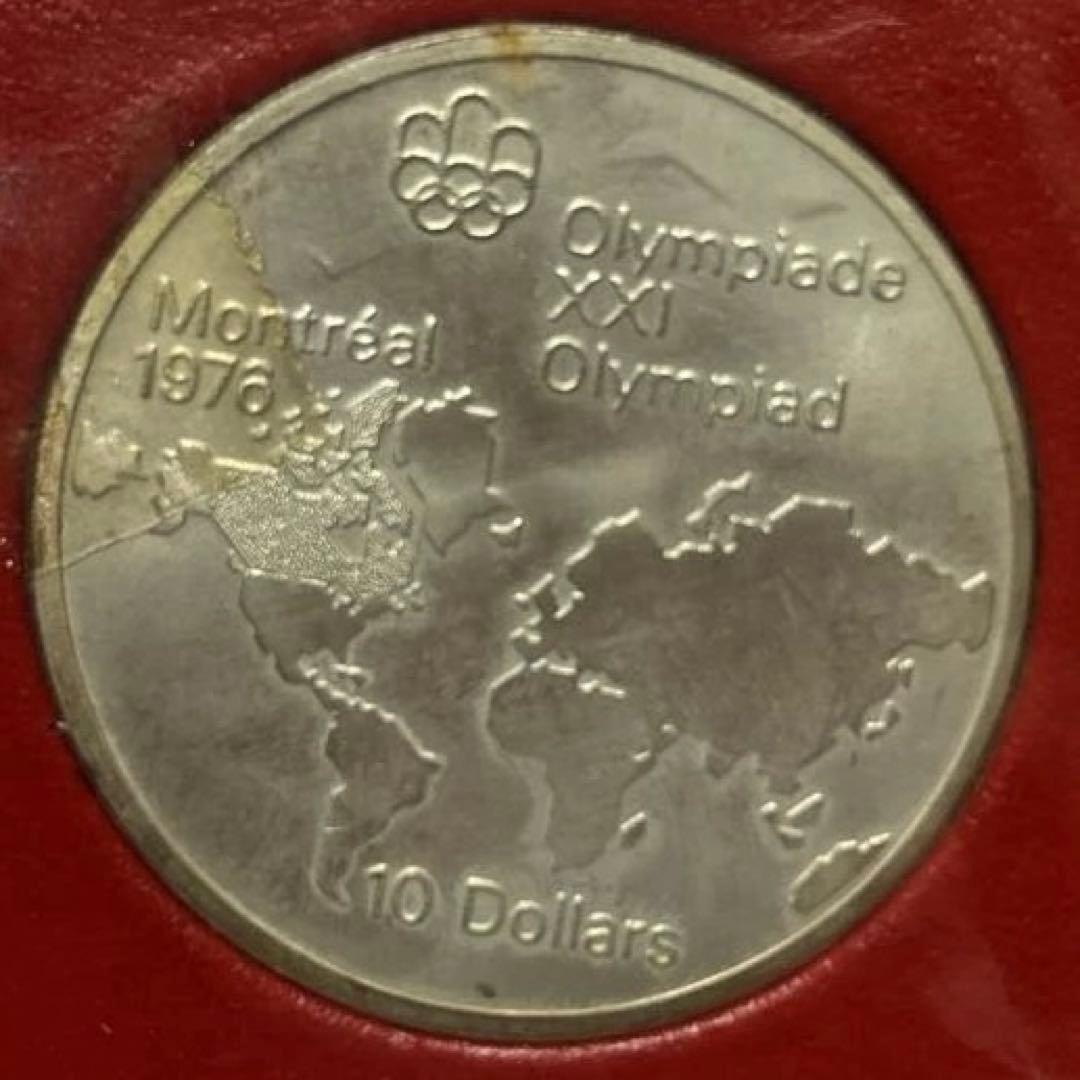 1976 カナダ モントリオールオリンピック 銀貨セット