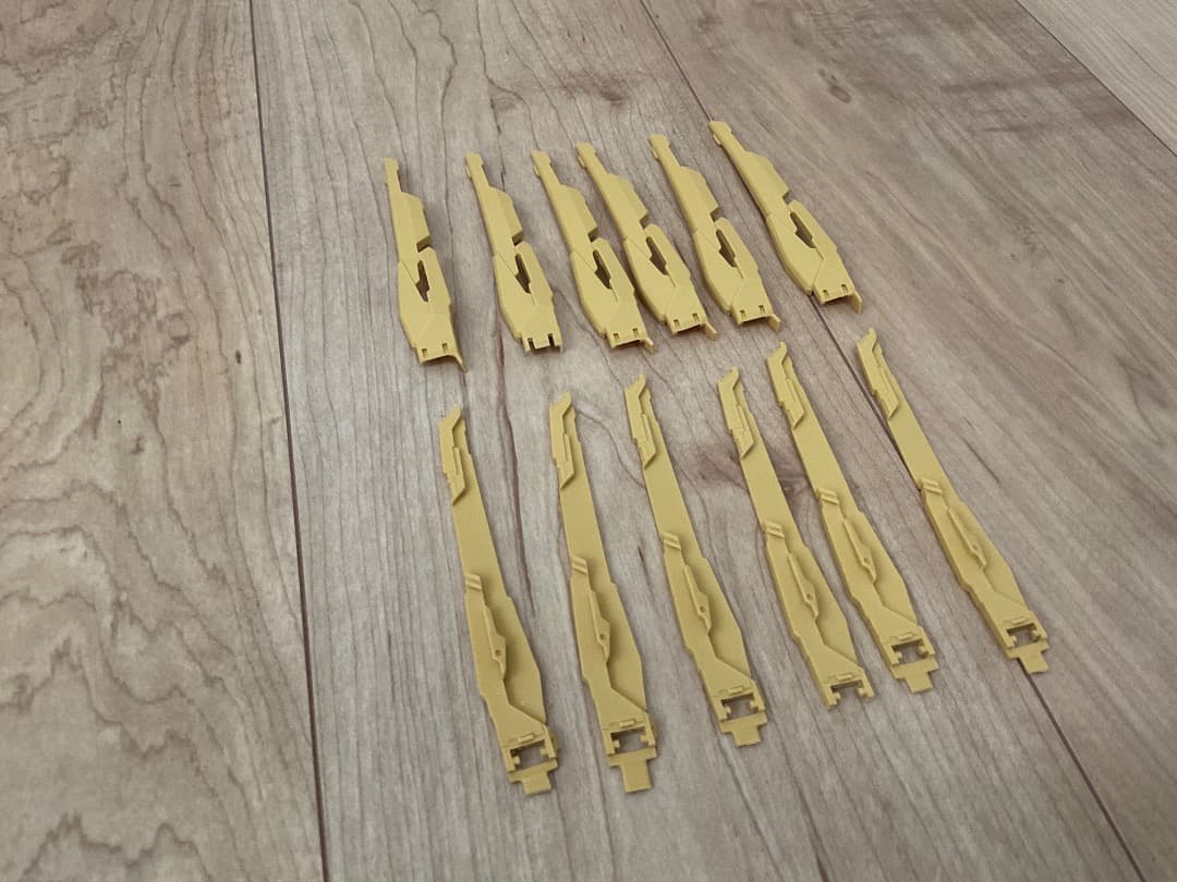 【即発送可】MG Hi νガンダム用 レジン ファンネル ハイニューガンダム