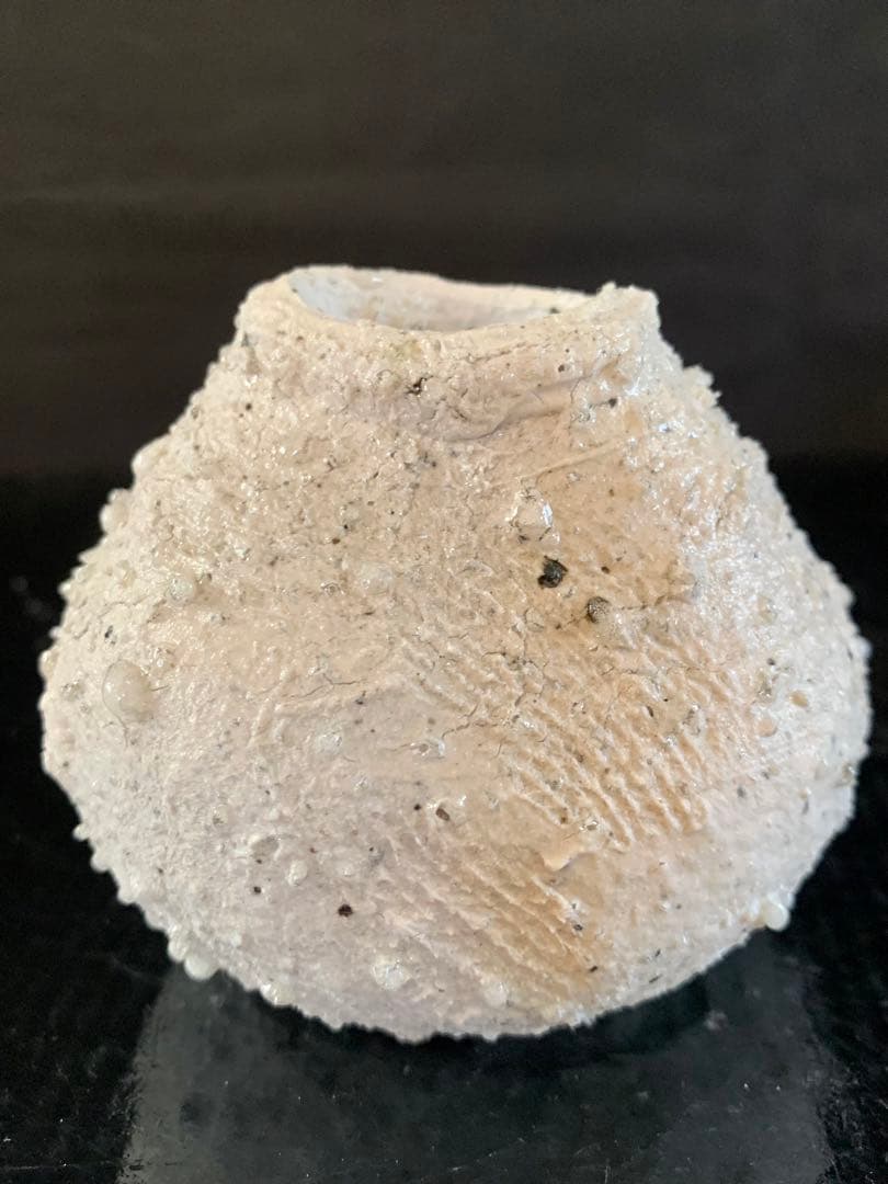 辻村史朗　白信楽小壺　A