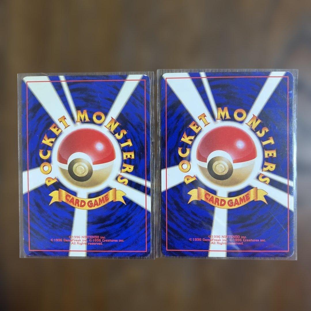 ポケモンカード旧裏　トレーナーカード　初版マークなし　コンプリートセット