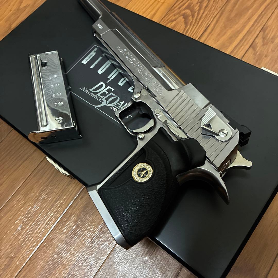 東京マルイデザートイーグル50AE10インチバレル レオンカスタムバイオハザード