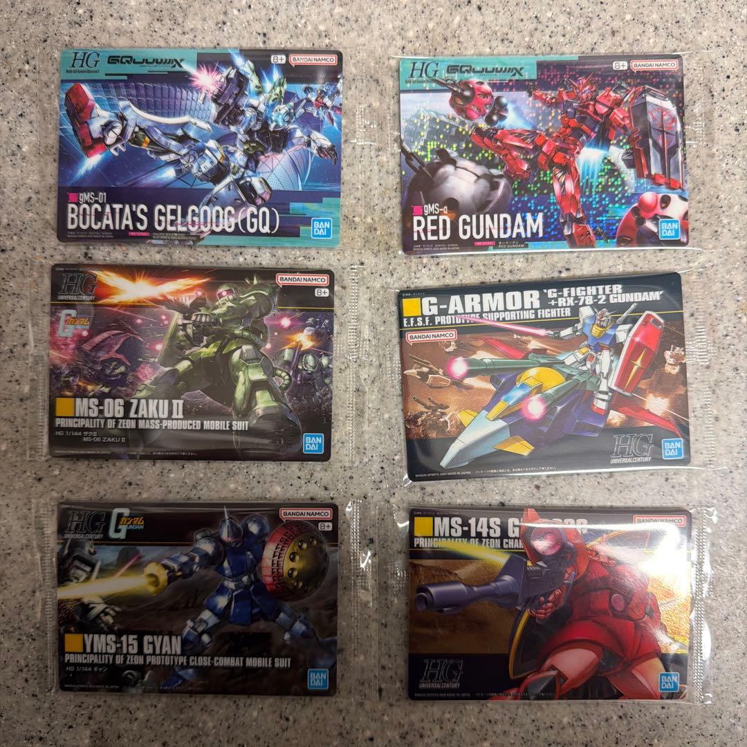 ガンダム　ガンプラパッケージアートグミ3　全32種フルコンプ