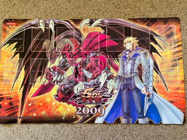 遊戯王 ジャックアトラス プレイマット レッドデーモン