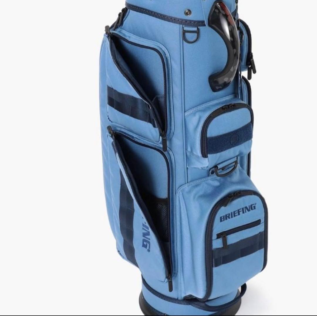 ブリーフィング ゴルフ キャディバッグ FD BRG251D45 デニムブルー