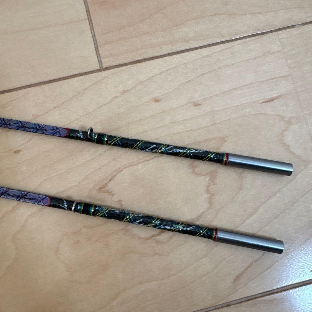 桧原MAX339燻紫銀LTD. バリバス穂先