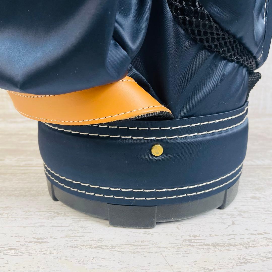 【美品】考英舎コウエイシャ　ハンドメイド　キャディバッグ　高密度ツイルナイロン