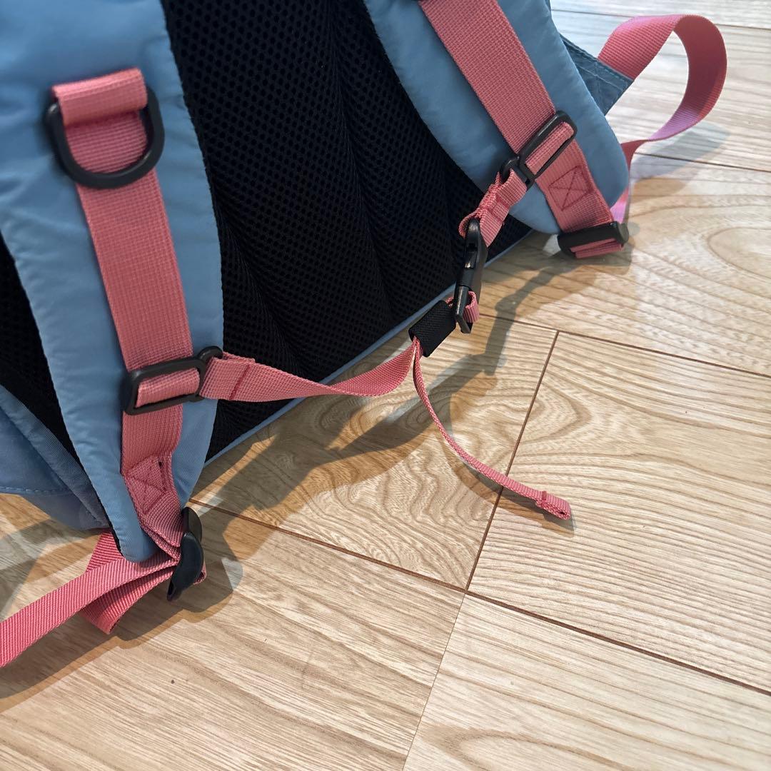 DEPT グレイッシュブルー キャリーバッグ