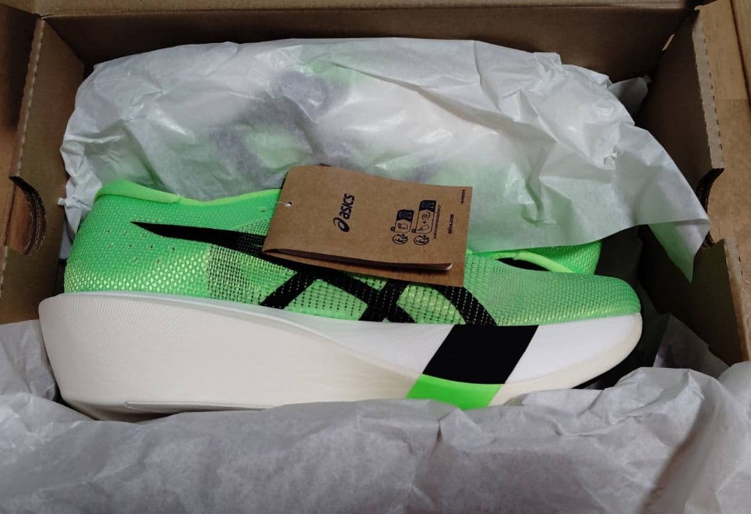 新品未使用品 26.5センチ アシックス　メタスピードエッジ東京