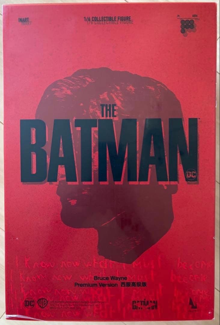 【開封品】Queen Studios INART ブルース・ウェイン（植毛版）