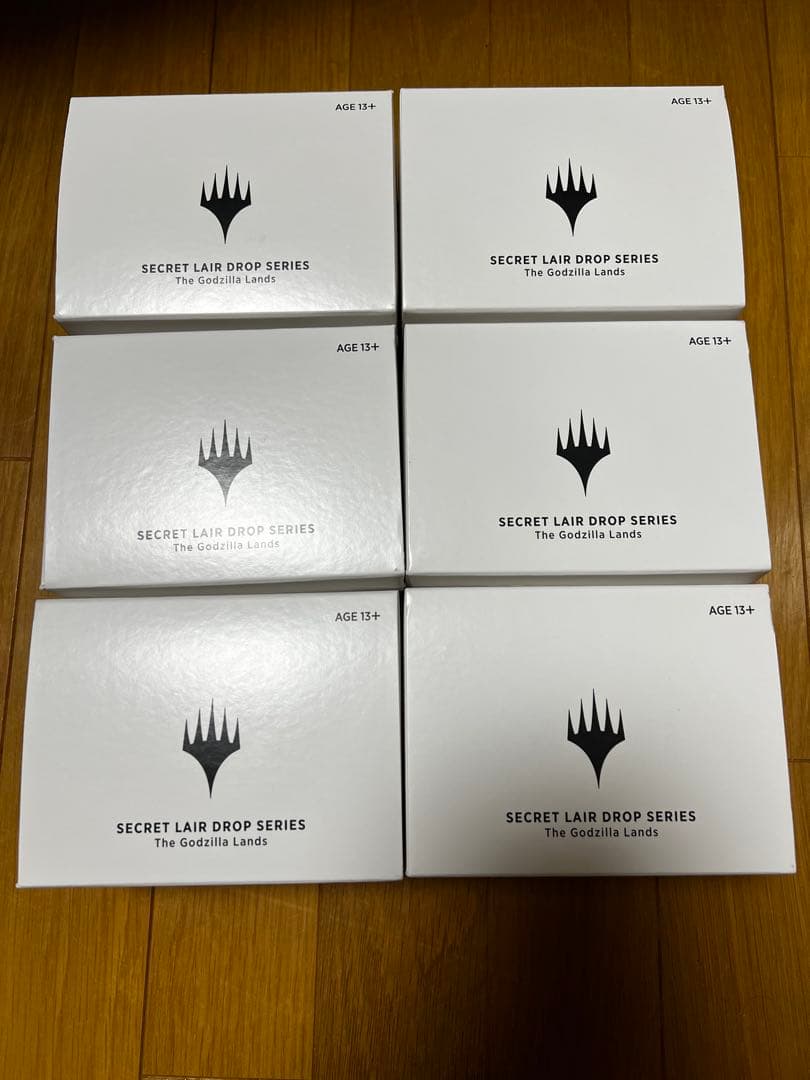 MTG ギャザ ゴジラランド Godzilla Lands 6個 新品 未開封