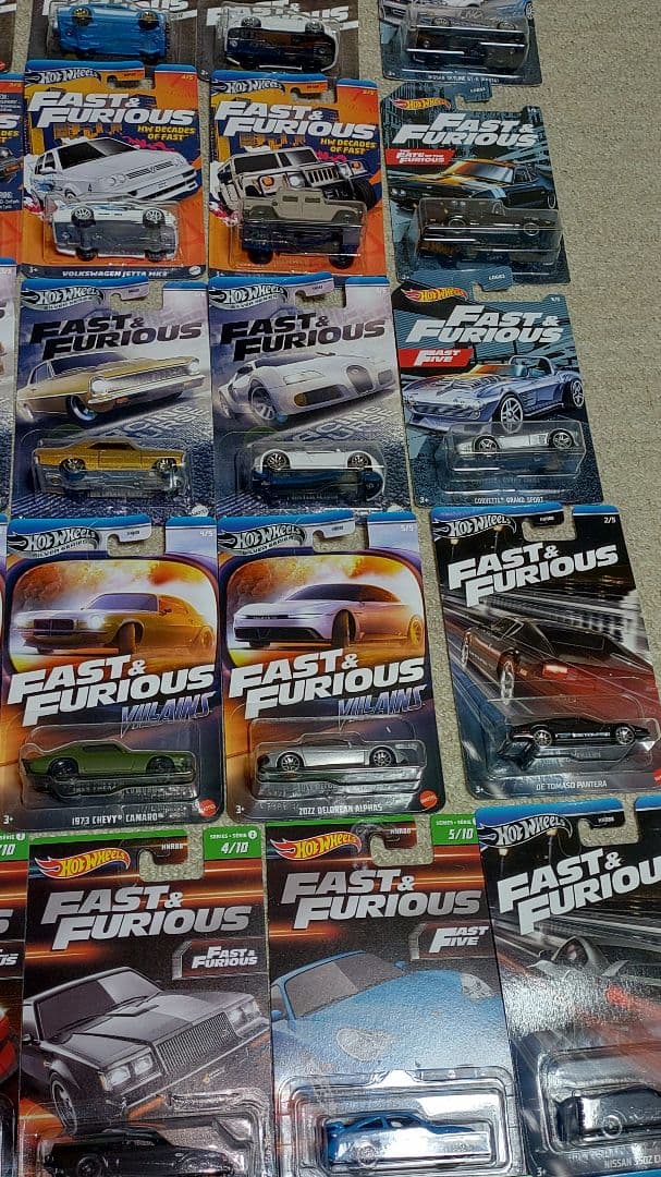 ホットウィール ワイルドスピード Fast & Furious ミニカー アメ車