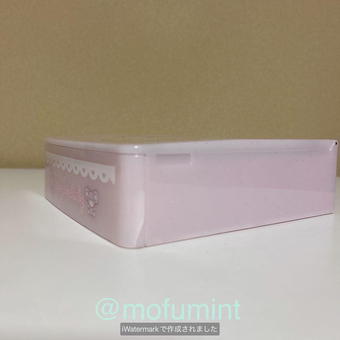 マイメロディ ミラー付き 収納ケース 小物入れ アクセサリーケース