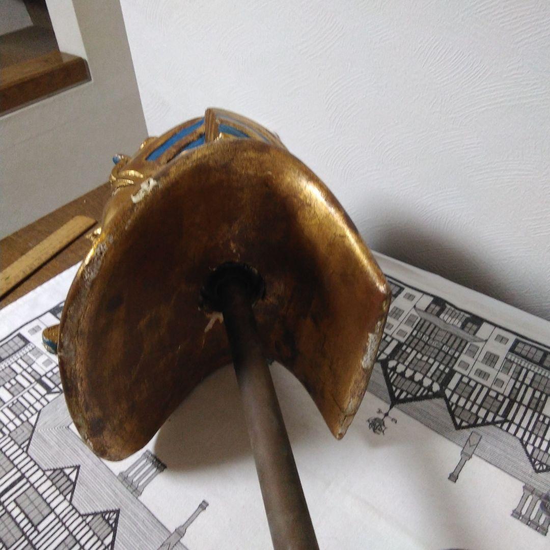 1985年 エジプトにて 彫刻作りのツタンカーメン