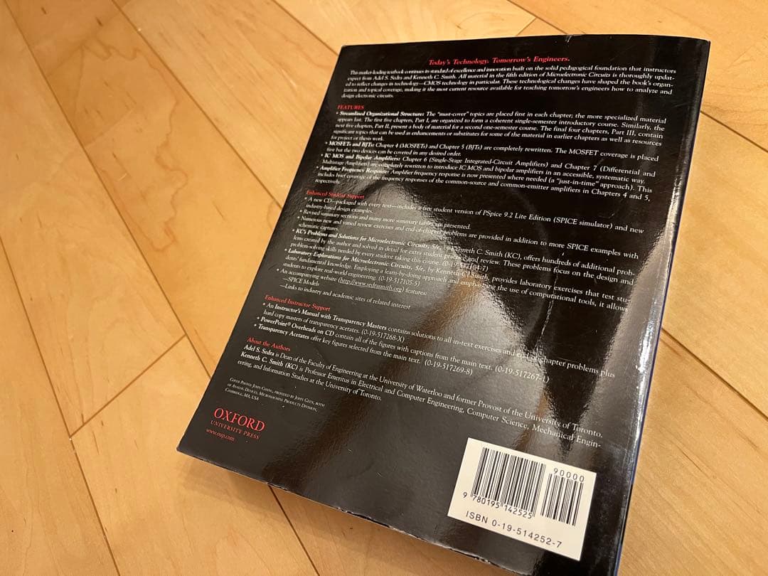 コンピュータ・IT Microelectronic Circuits fifth edition