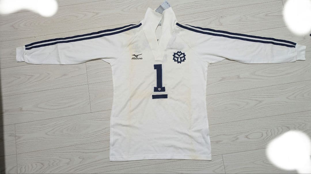 日本体育大学　日体大　男子バレーボール部　ミズノ　ゲームパンツ　１番　キャプテン