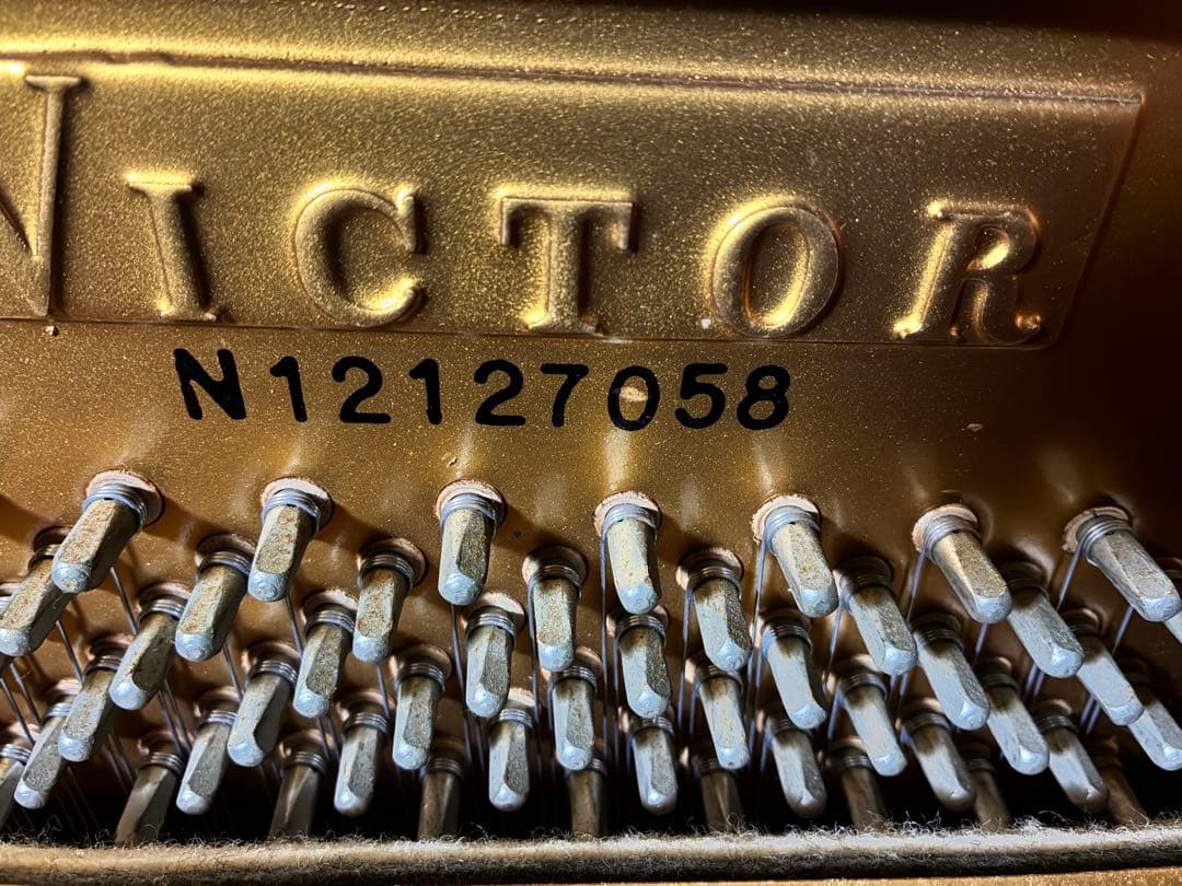 希少 VICTOR アップライトピアノ 文部省検査合格品 教育用 練習用に