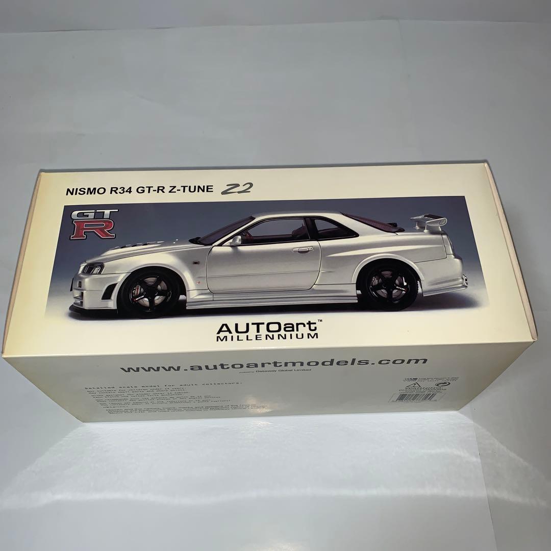 autoart 1/18 日産 ニスモ GTR R34 ZーTUNE ミレニアム