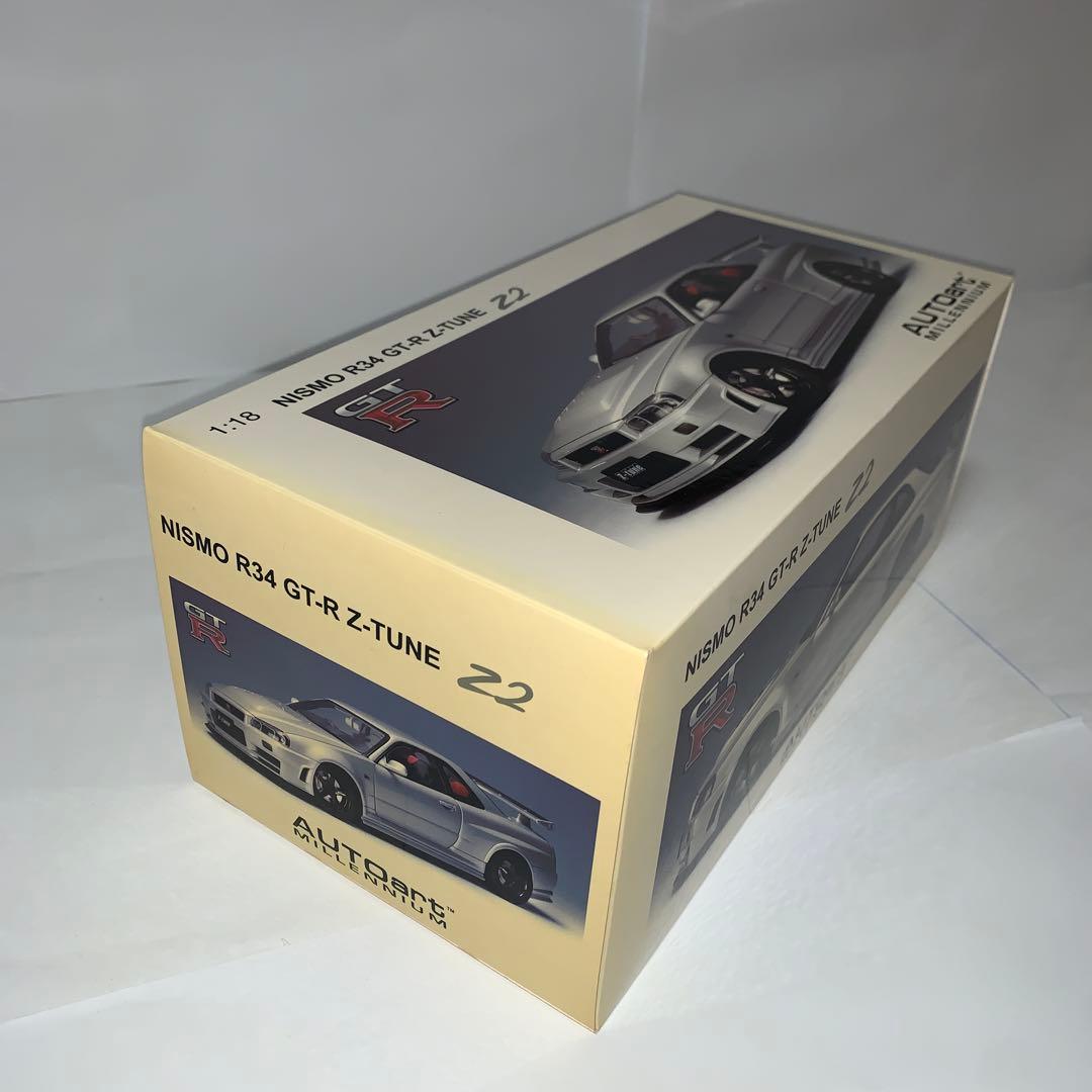 autoart 1/18 日産 ニスモ GTR R34 ZーTUNE ミレニアム
