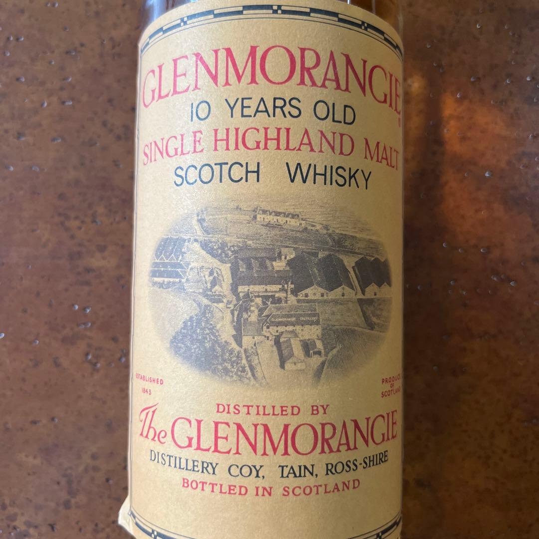 未開封　Glenmorangie 10 Years Old ウイスキー750ml