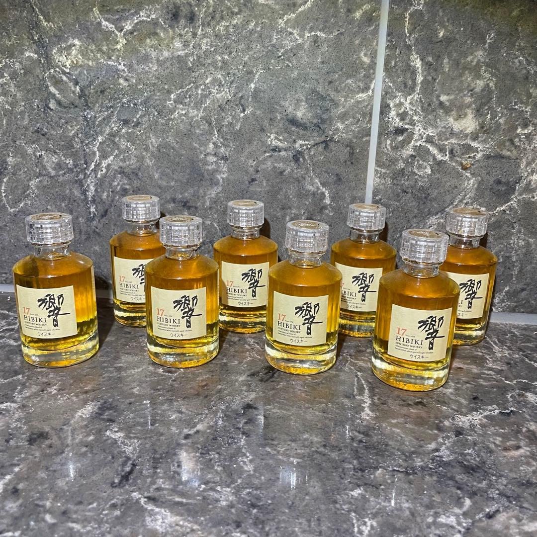 希少　【響 17年 8本】　【響 12年 1本】　限定　ミニボトル