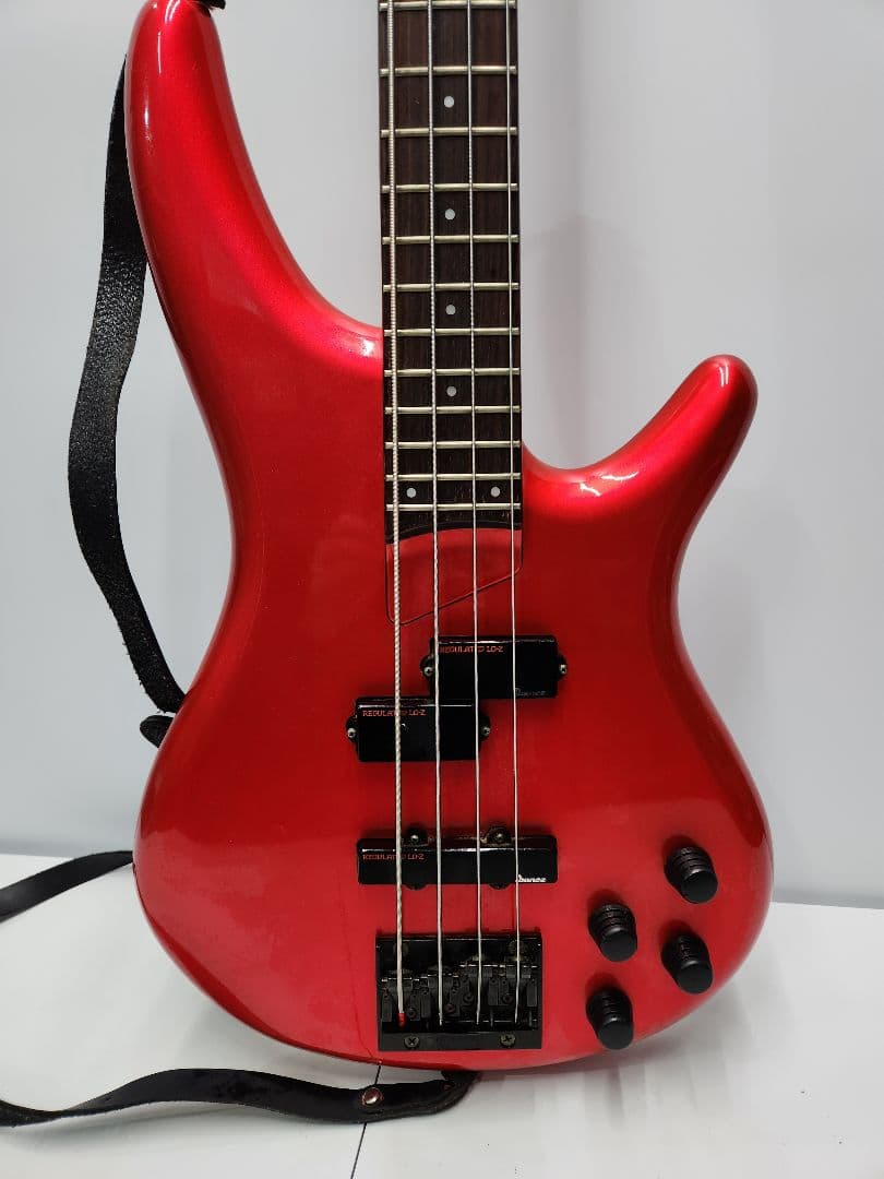 Ibanez SR エレキベース 4弦 SOUNDGEAR 赤 ソフトケース付