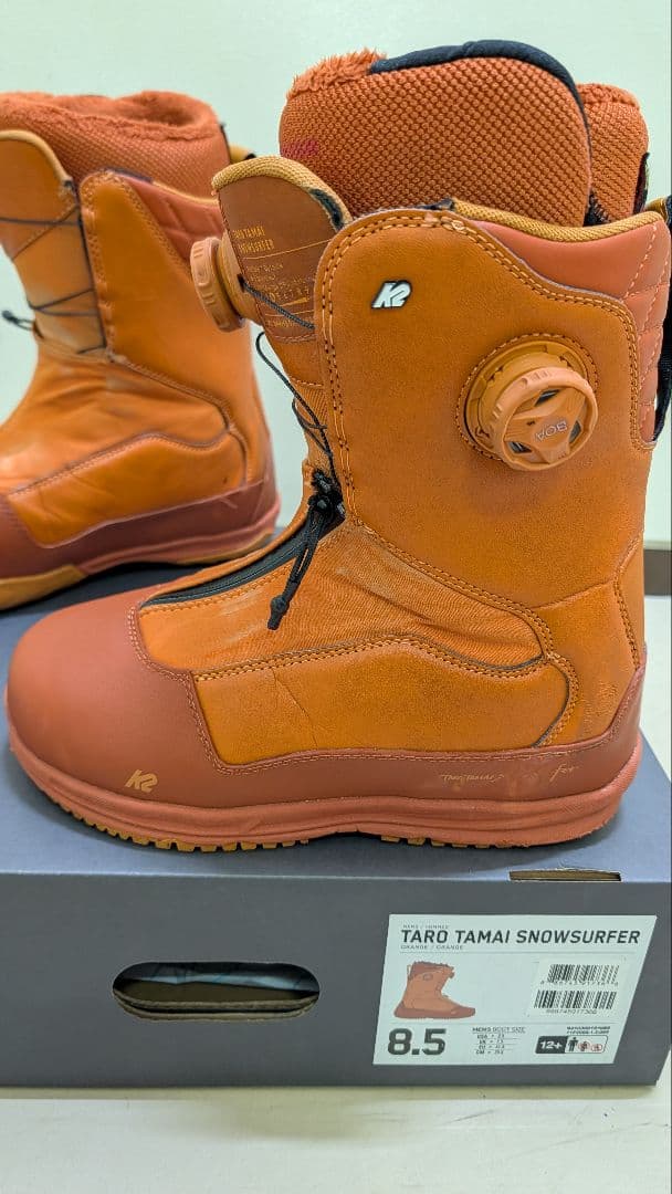 K2 TTブーツ TARO TAMAI SUFER 1シーズン使用品