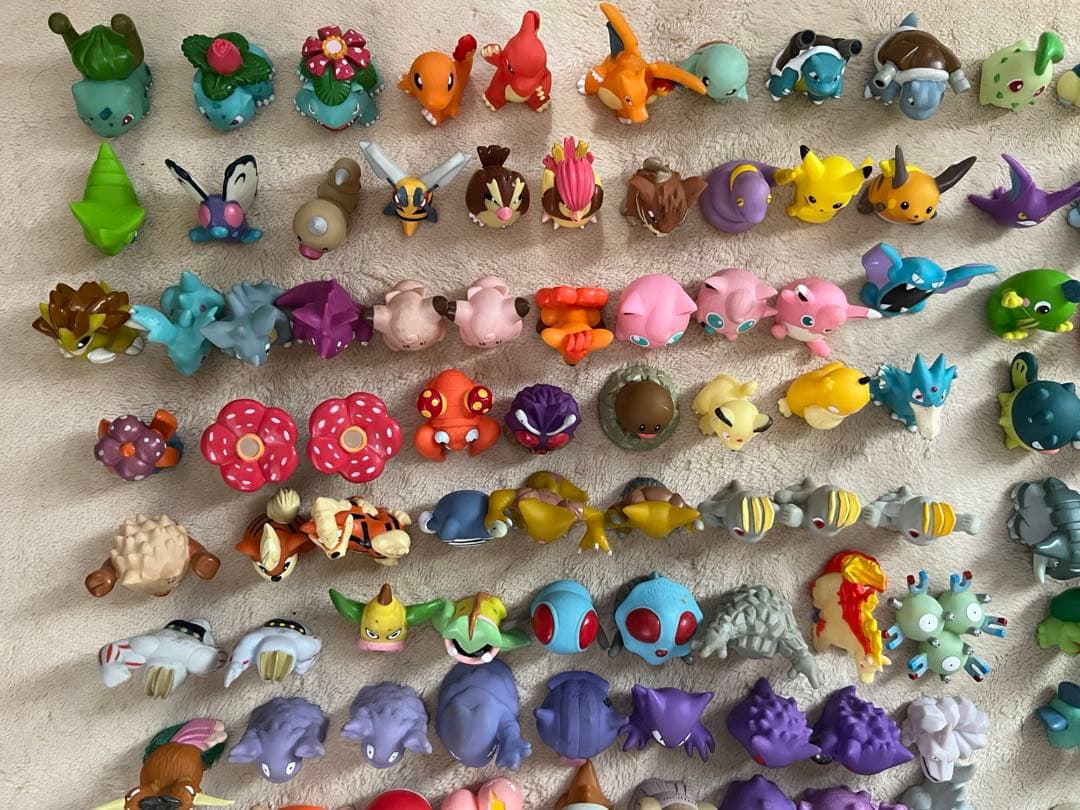 ポケモンキッズ　指人形　まとめ売り　300体以上 クリアバージョン10体以上