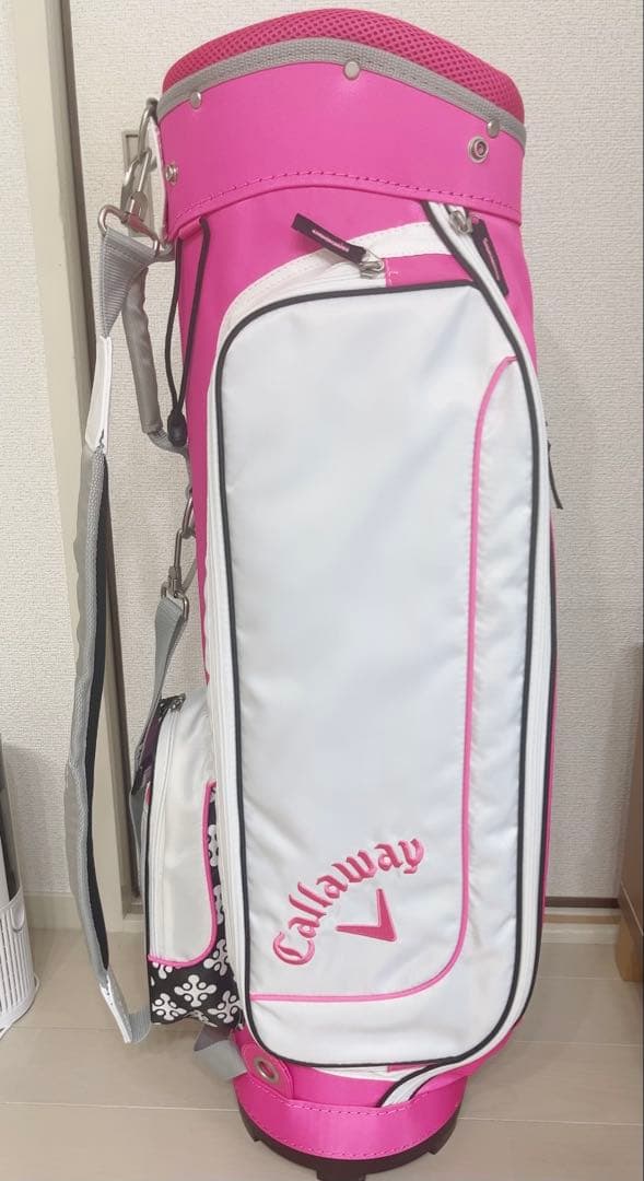 【新品未使用】　Callaway Solaire ゴルフバッグ　ピンク
