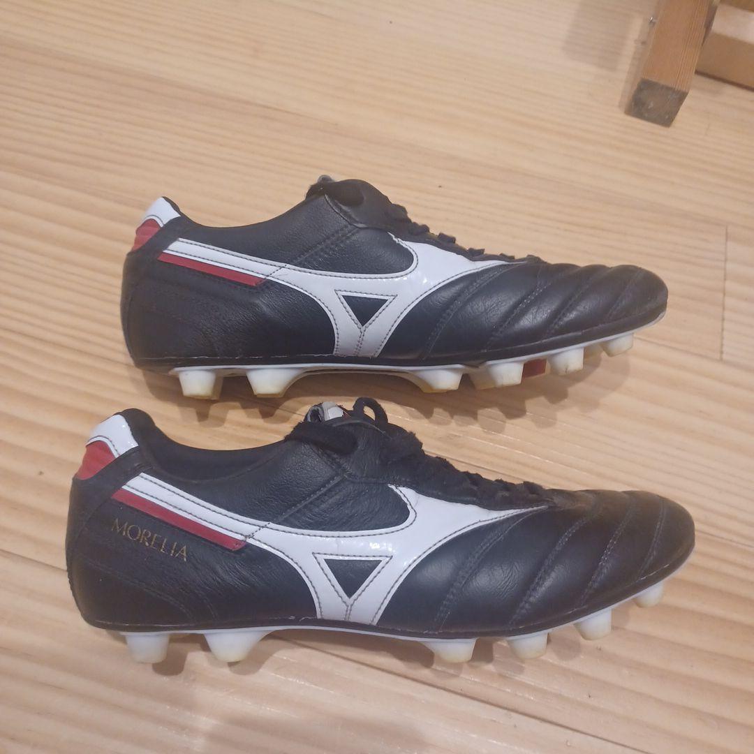 Mizuno Morelia サッカーシューズ 黒/白/赤