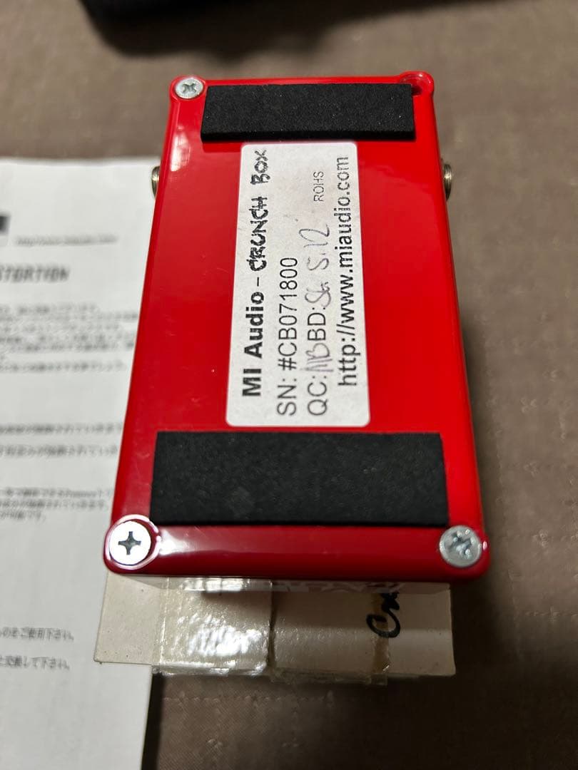 MI Audio CRUNCH BOX ディストーション