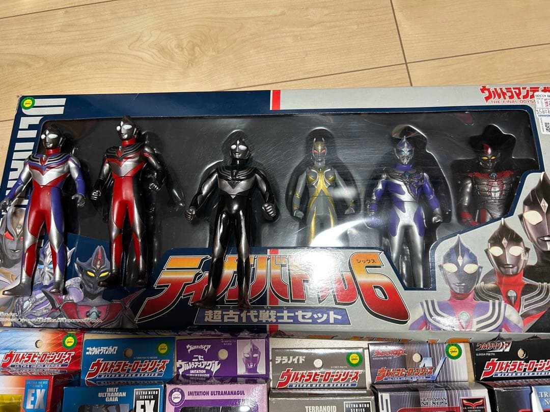 ウルトラヒーローシリーズ　ウルトラマン　ソフビセット　まとめ売り