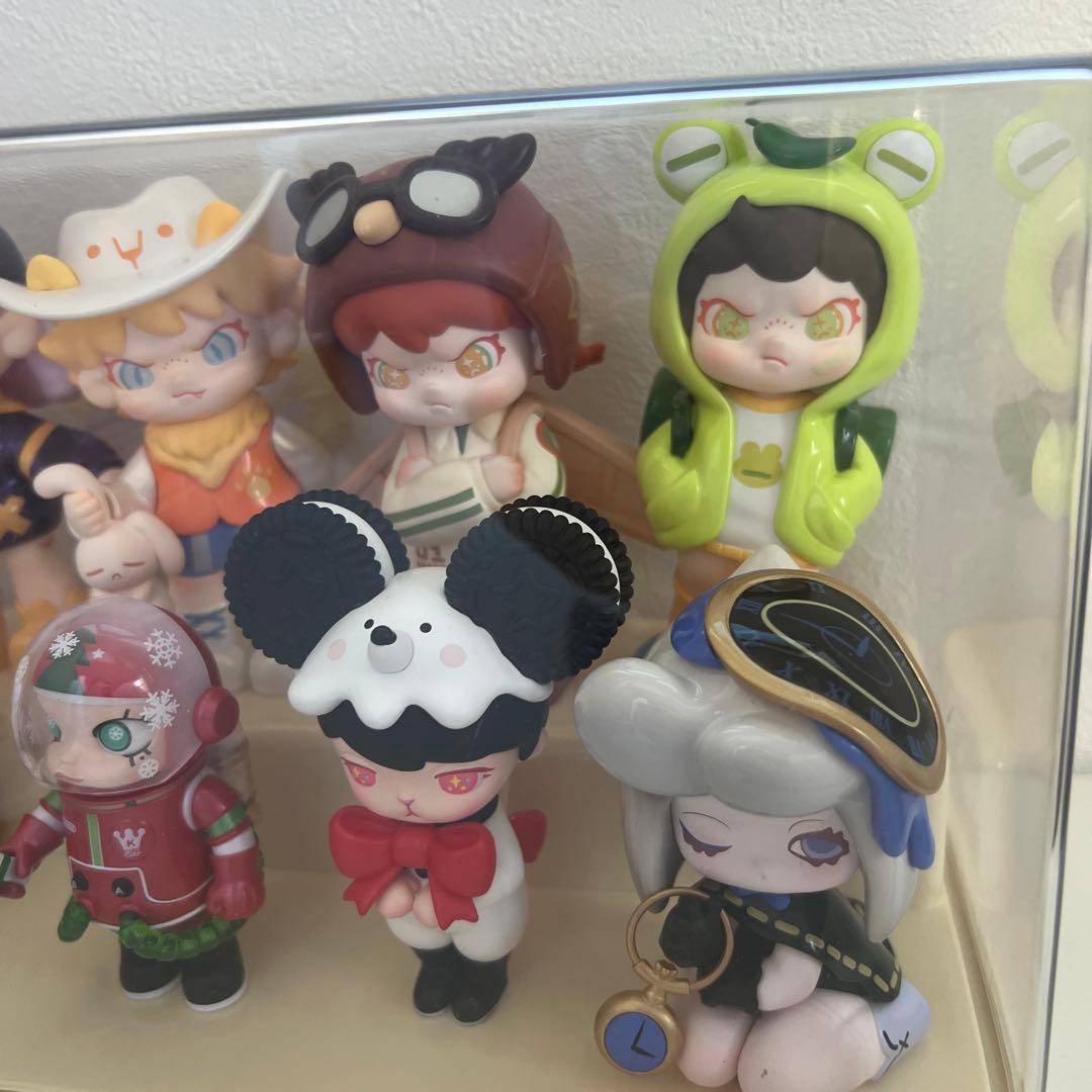 フィギュア 8体セット カラフルキャラクター