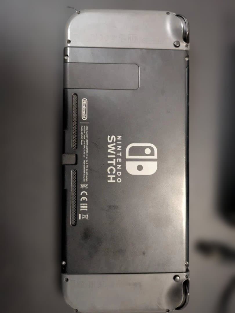 Nintendo Switch 本体 グレー　箱無し