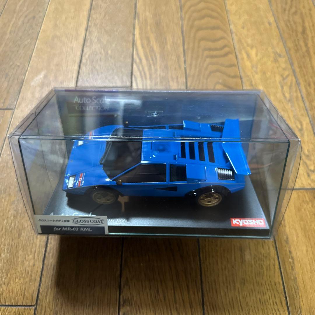 京商ミニッツ　ランボルギーニ　カウンタックLP500S ブルー