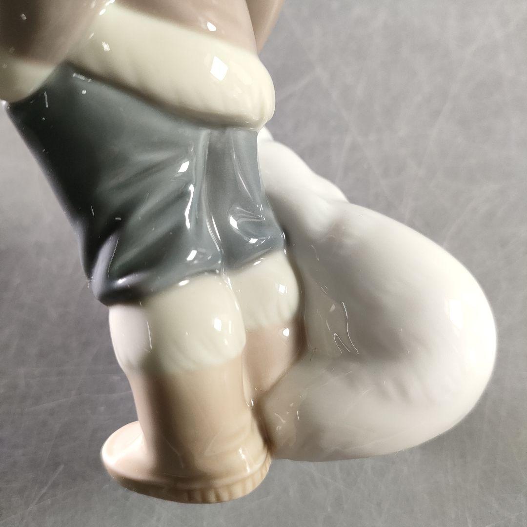 A883-9/LLADRO/リヤドロ/小熊とエスキモーの少年/フィギュリン/