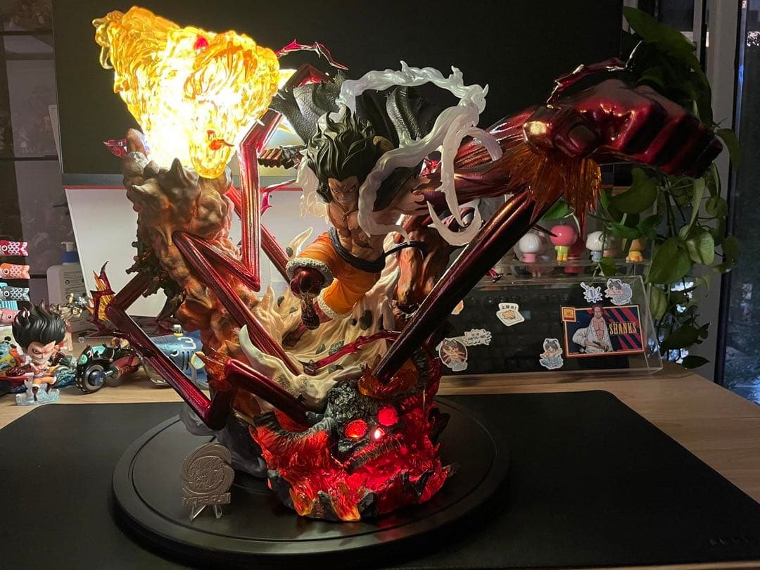 ONE PIECE ワンピース スネークマン ルフィ フィギュア ガレージキット