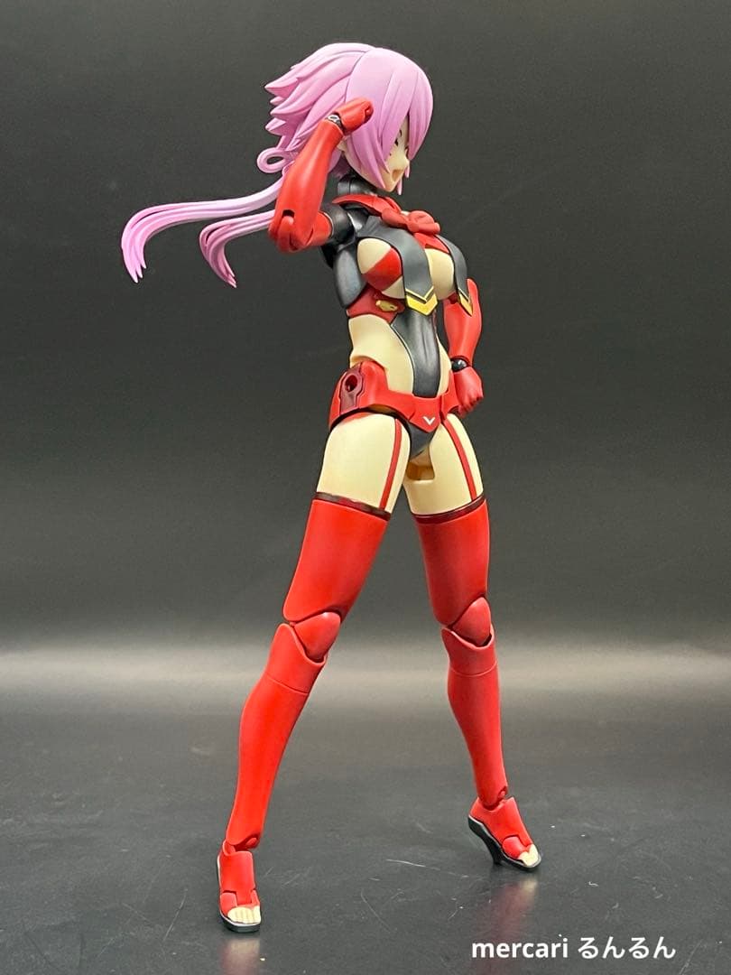 メガミデバイス　皇巫 スサノヲ レガリア 塗装完成品 紅蓮カラーver