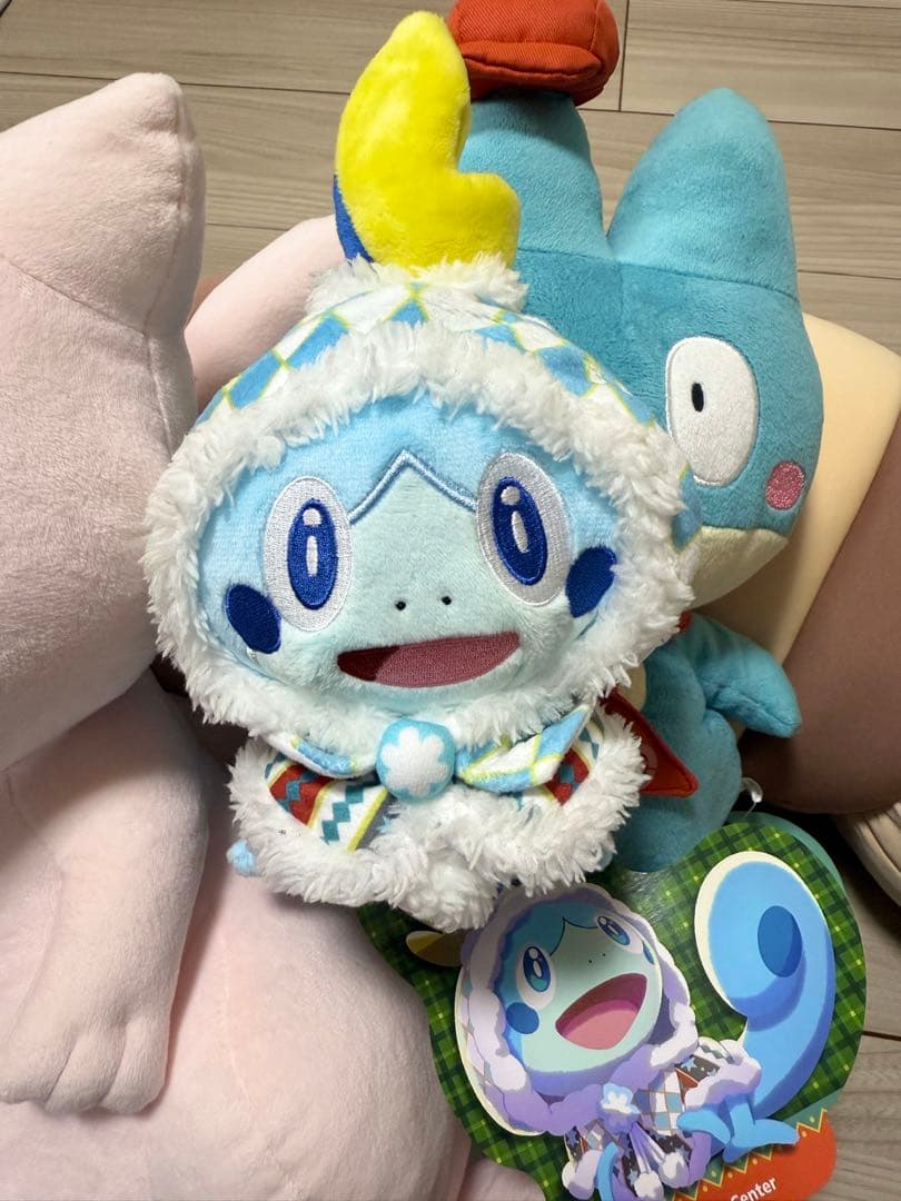 メッソン　クリスマス　ポケモン　ぬいぐるみ　タグあり