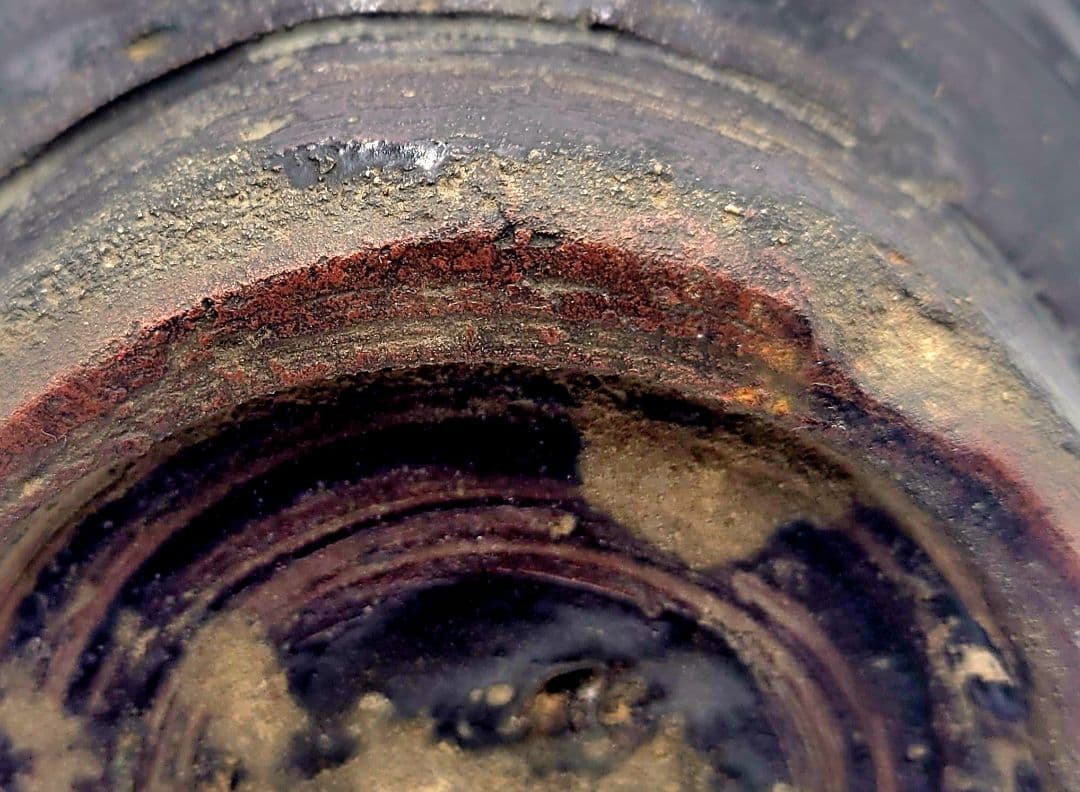 茶道具　耳付き壺　花入れ　九州の焼物？　江戸時代　骨董品、美術品