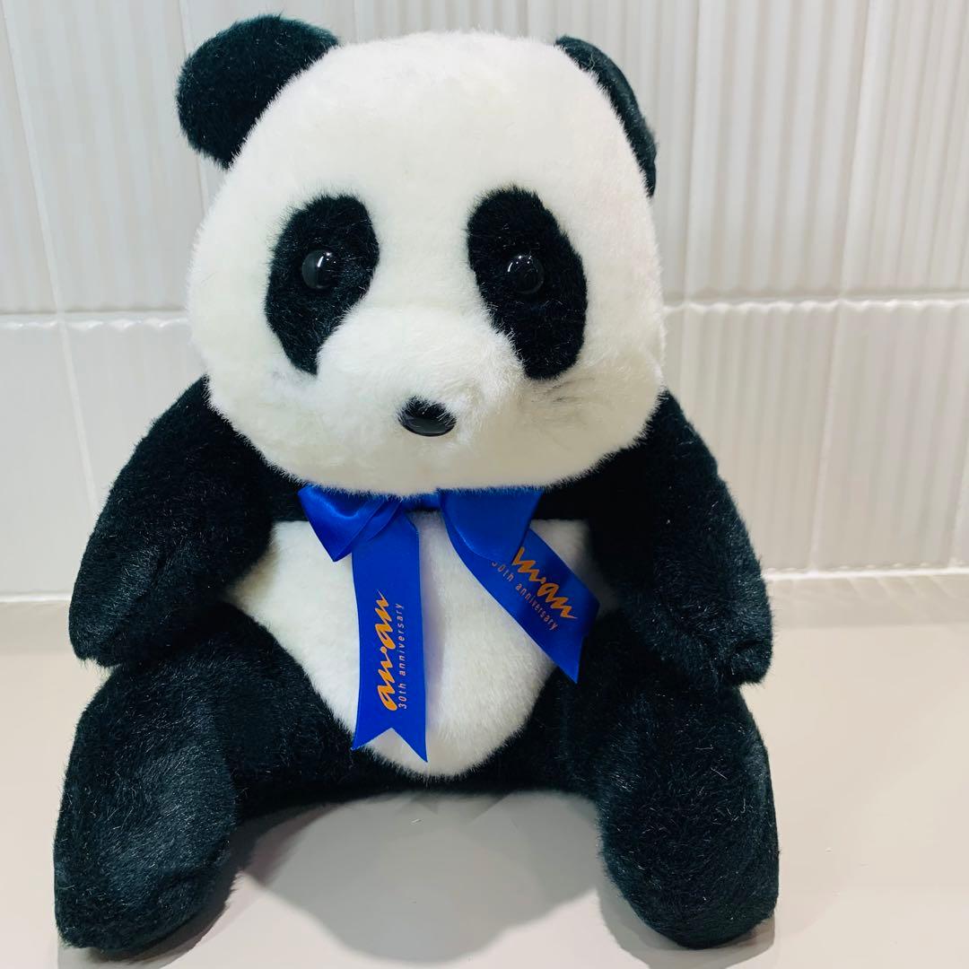 稀少美品✨　anan 30周年記念　パンダ　ぬいぐるみ　親バージョン