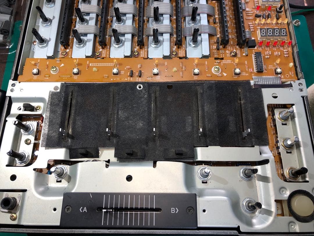 pioneer dj パイオニア　DJM-500 フェーダーメンテナンス