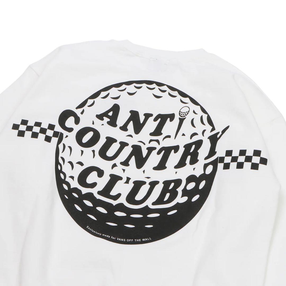 ANTi COUNTRY CLUB × VANS スウェット L 白 新品