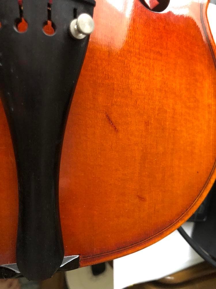 バイオリン スズキ No.300 4/4 1997年製 虎杢 SUGITO弓