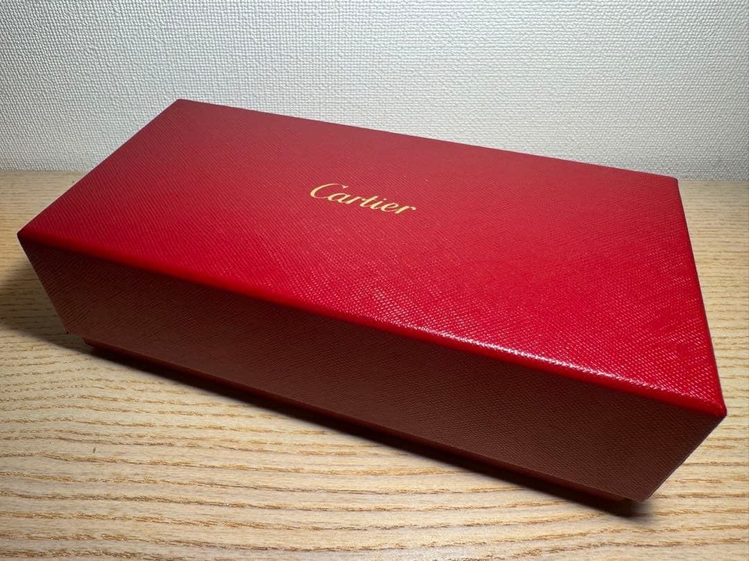 【新品未使用】Cartierボールペン サントス ドゥ カルティエ 専用ケース付