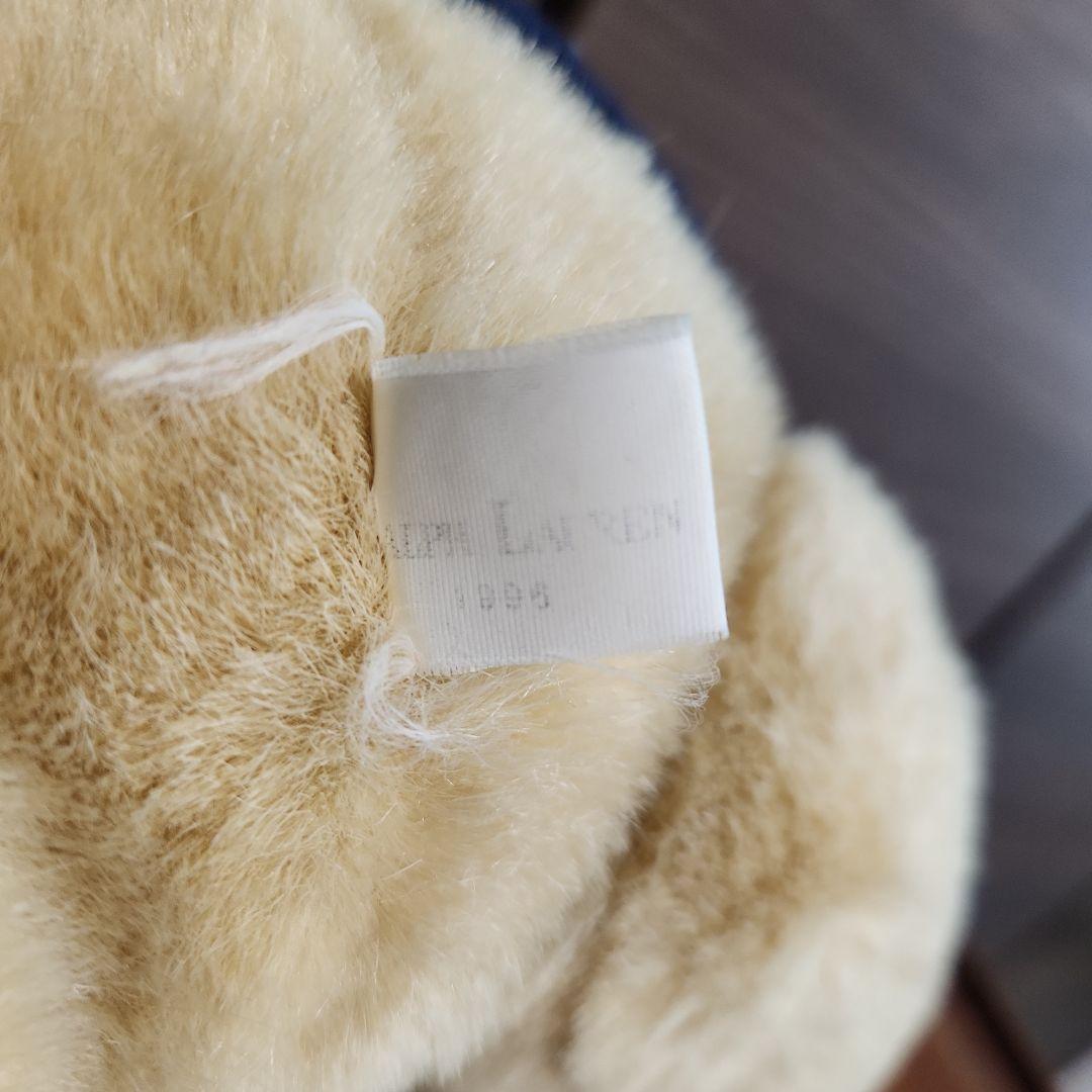 ビンテージ1996年製ポロラルフローレン ポロベア 美品ラルフローレンぬいぐるみ