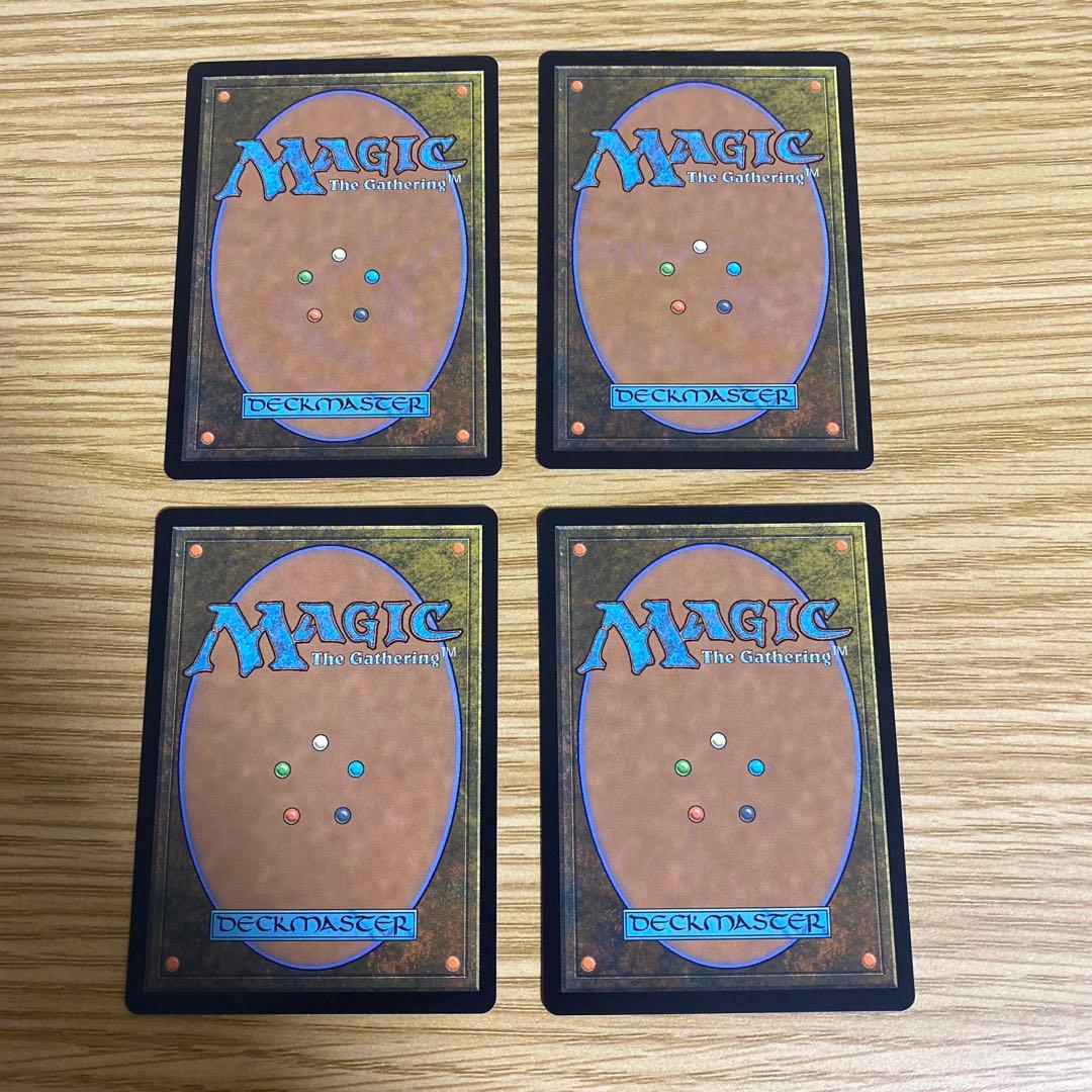 モックス・アンバー　旧枠　日本語　４枚セット